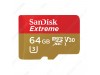 Sandisk Extreme MicroSDXC UHS-I Card Read 100MBs/Write 60MBs 64GB (With Adapter)